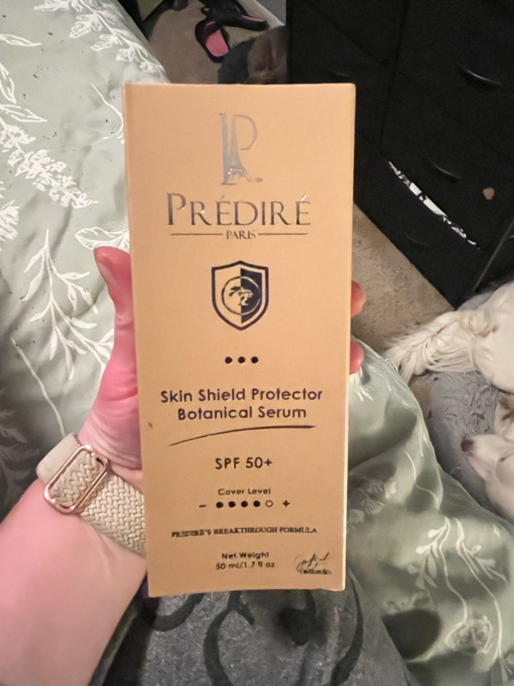 New Prédiré Skin Shield Protector Botanical Serum SPF 50+- originally $450